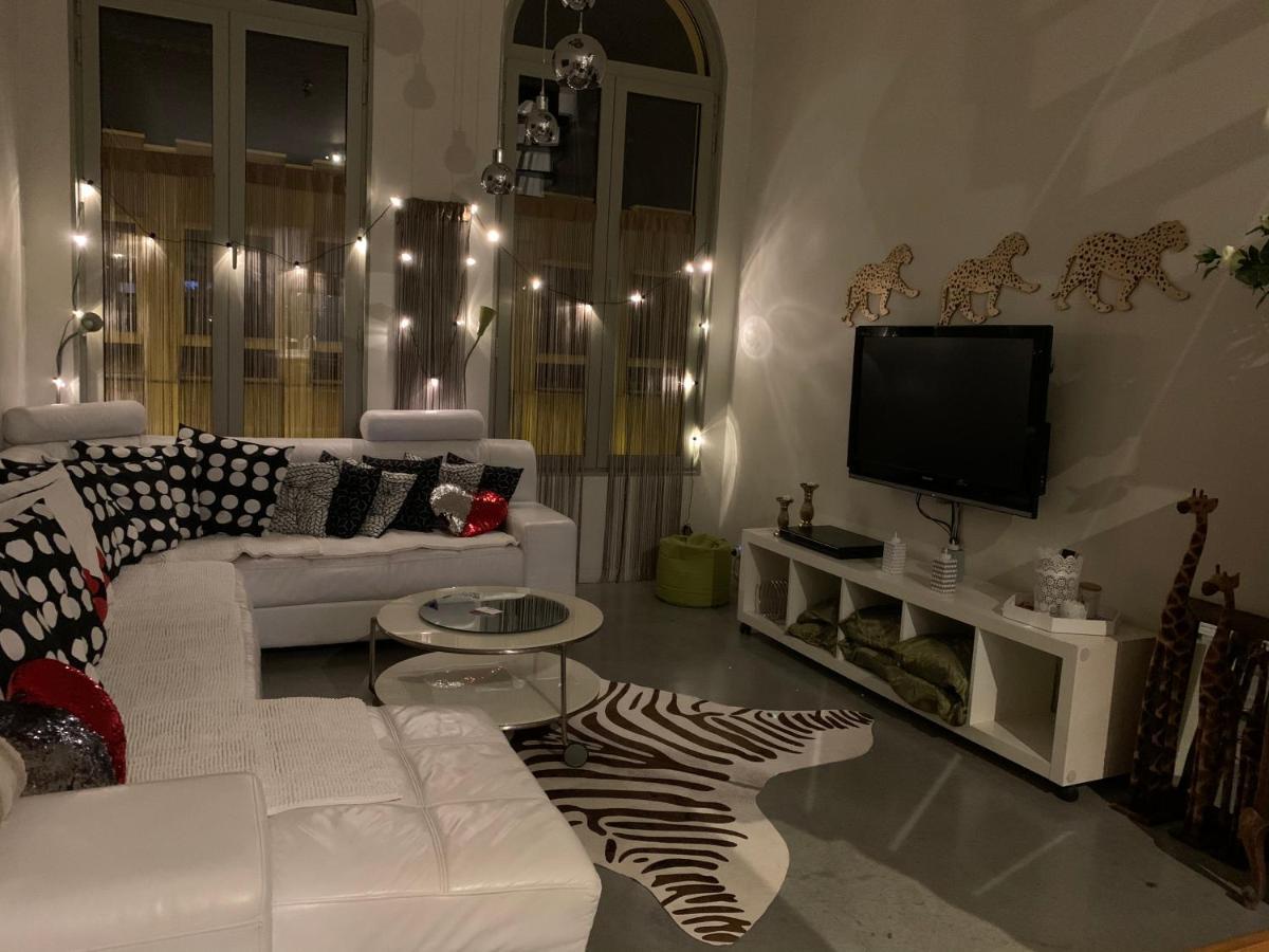 شقة Wellness Loft With Sauna, Jacuzzi, Roof Terrace & Amazing View أنتويرب المظهر الخارجي الصورة