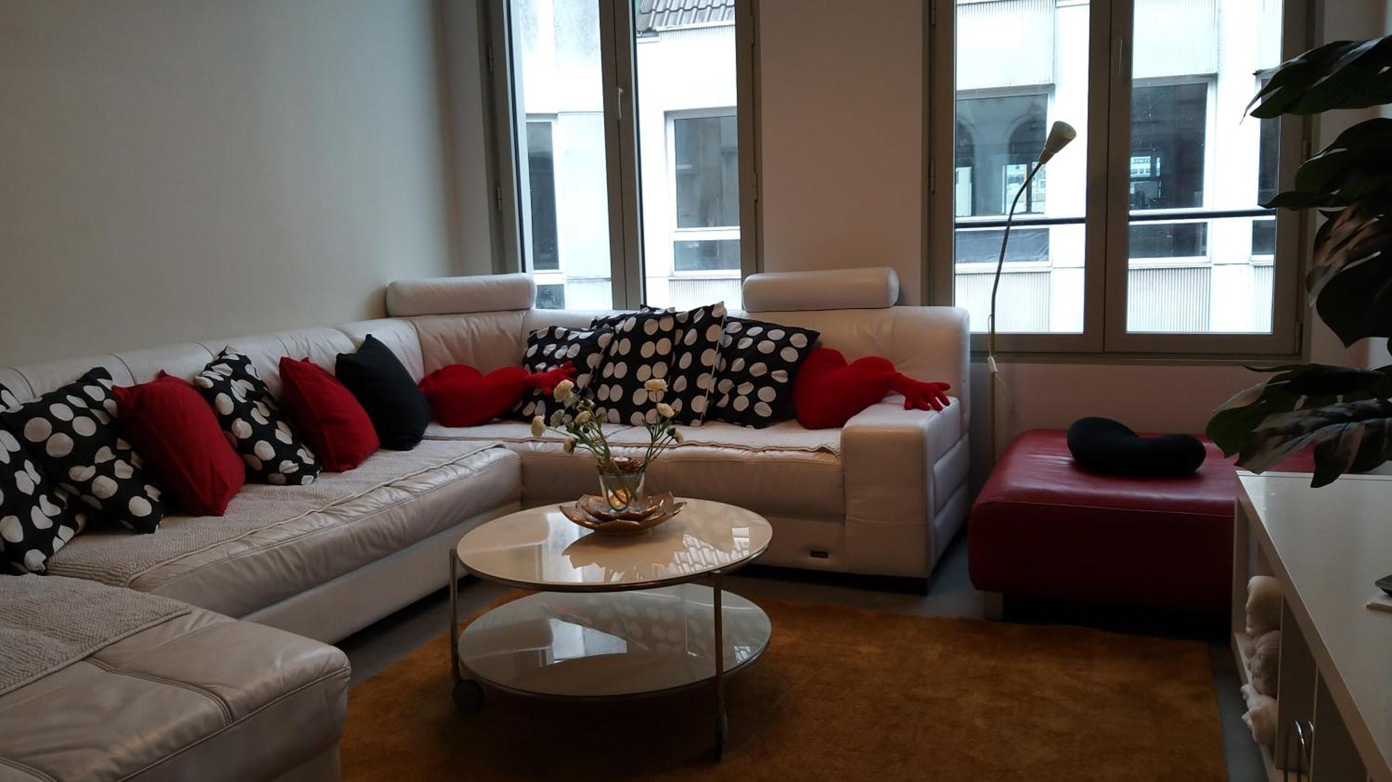 شقة Wellness Loft With Sauna, Jacuzzi, Roof Terrace & Amazing View أنتويرب المظهر الخارجي الصورة